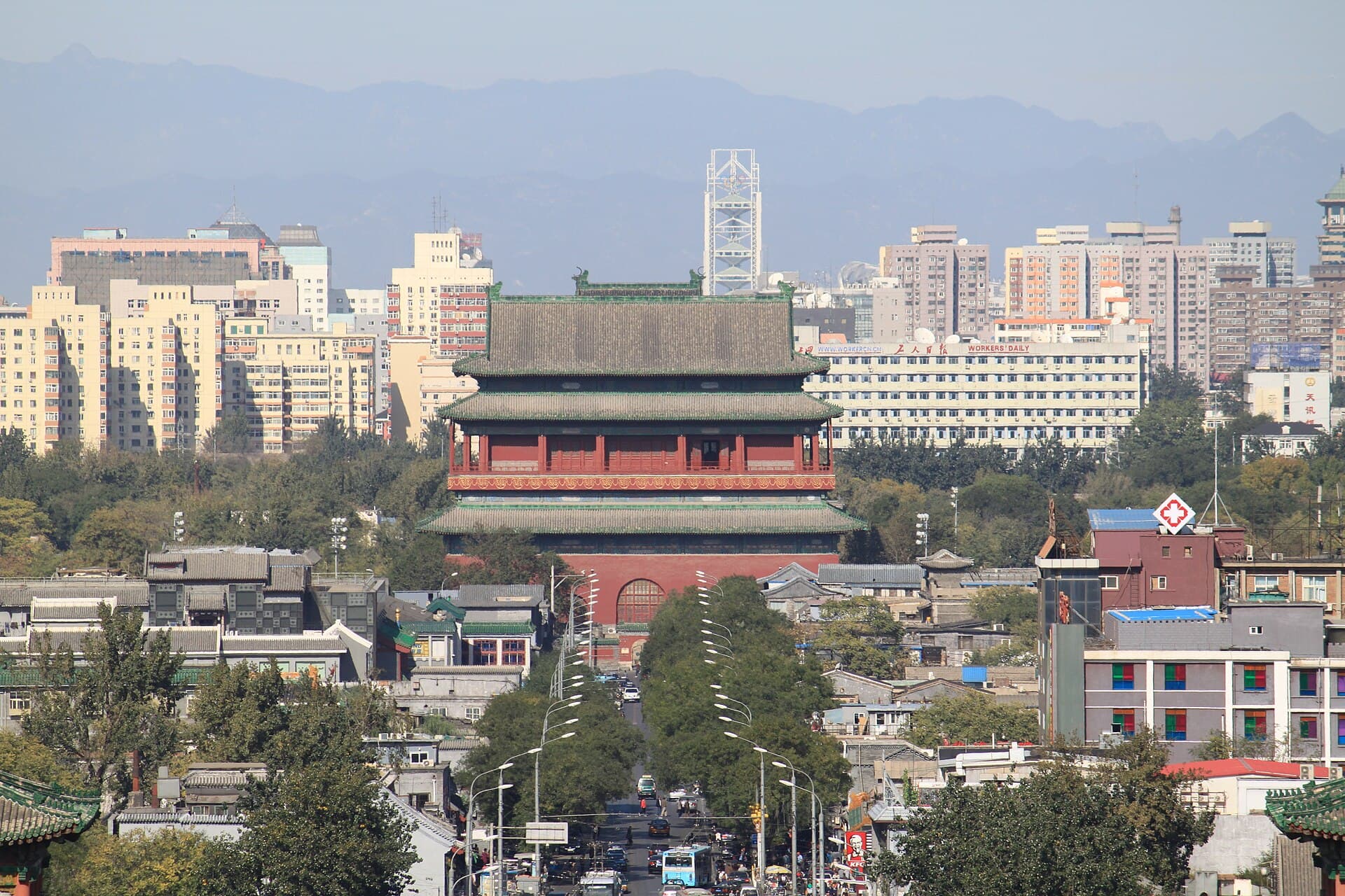 From Jingshan, Beijing's old planning logic becomes far easier to understand.