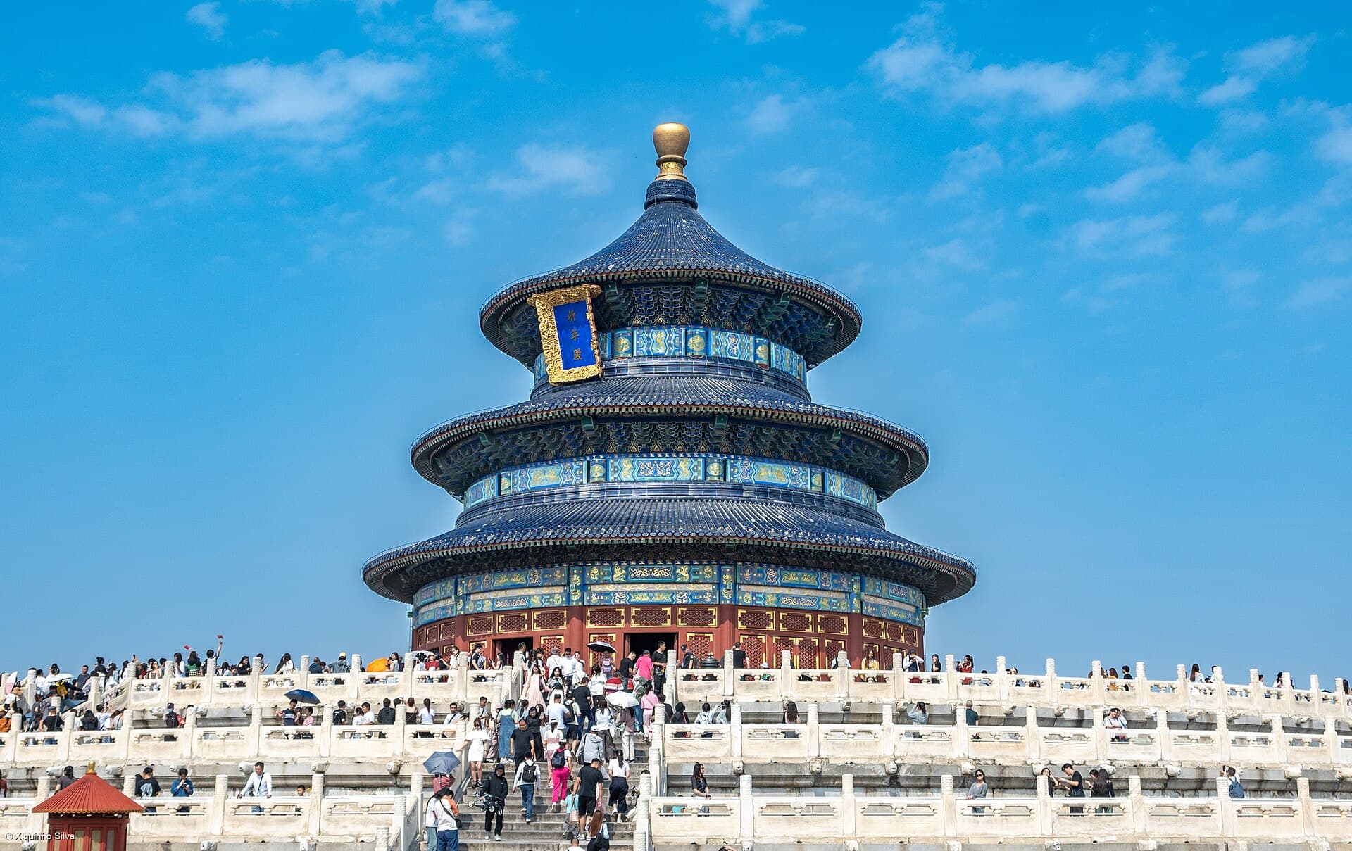 The Hall of Prayer for Good Harvests is Beijing ritual architecture at its most photogenic.