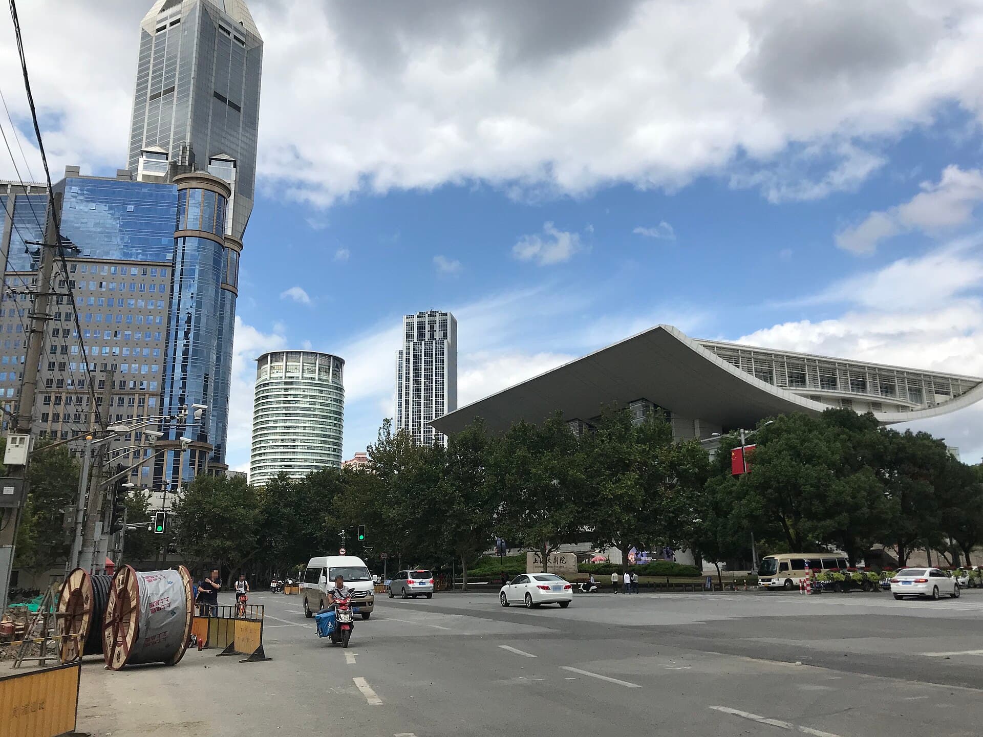 Modern cultural buildings and commercial towers are part of Shanghai's architecture language, not a separate chapter.