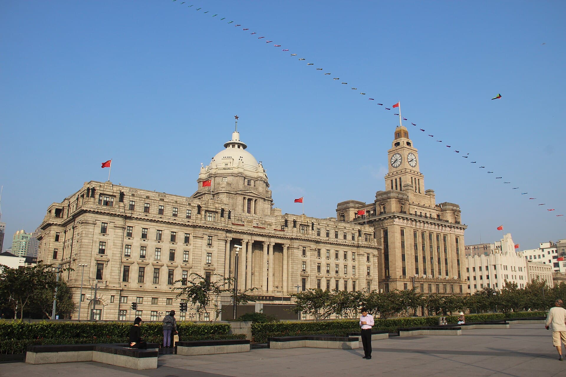 The Bund's historic buildings are the reason the riverfront feels different from an ordinary skyline viewpoint.