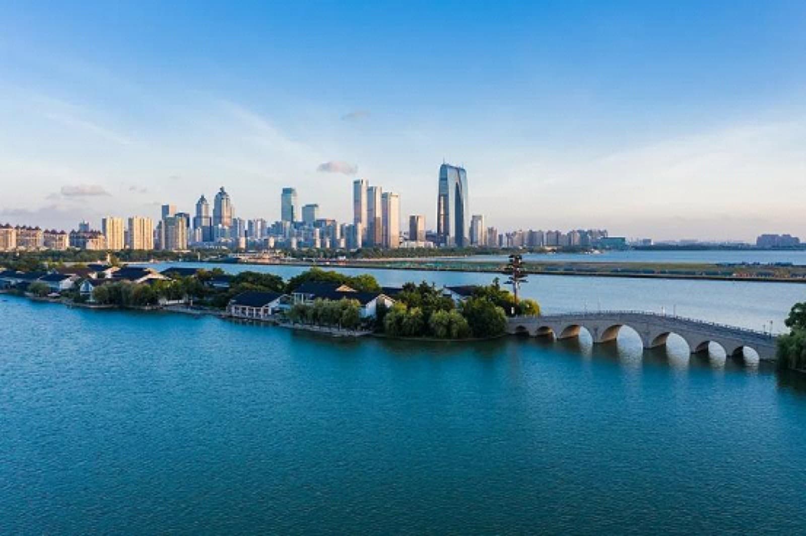 Suzhou's modern dining story is strongest around the polished hotel and mall landscape of the Industrial Park.