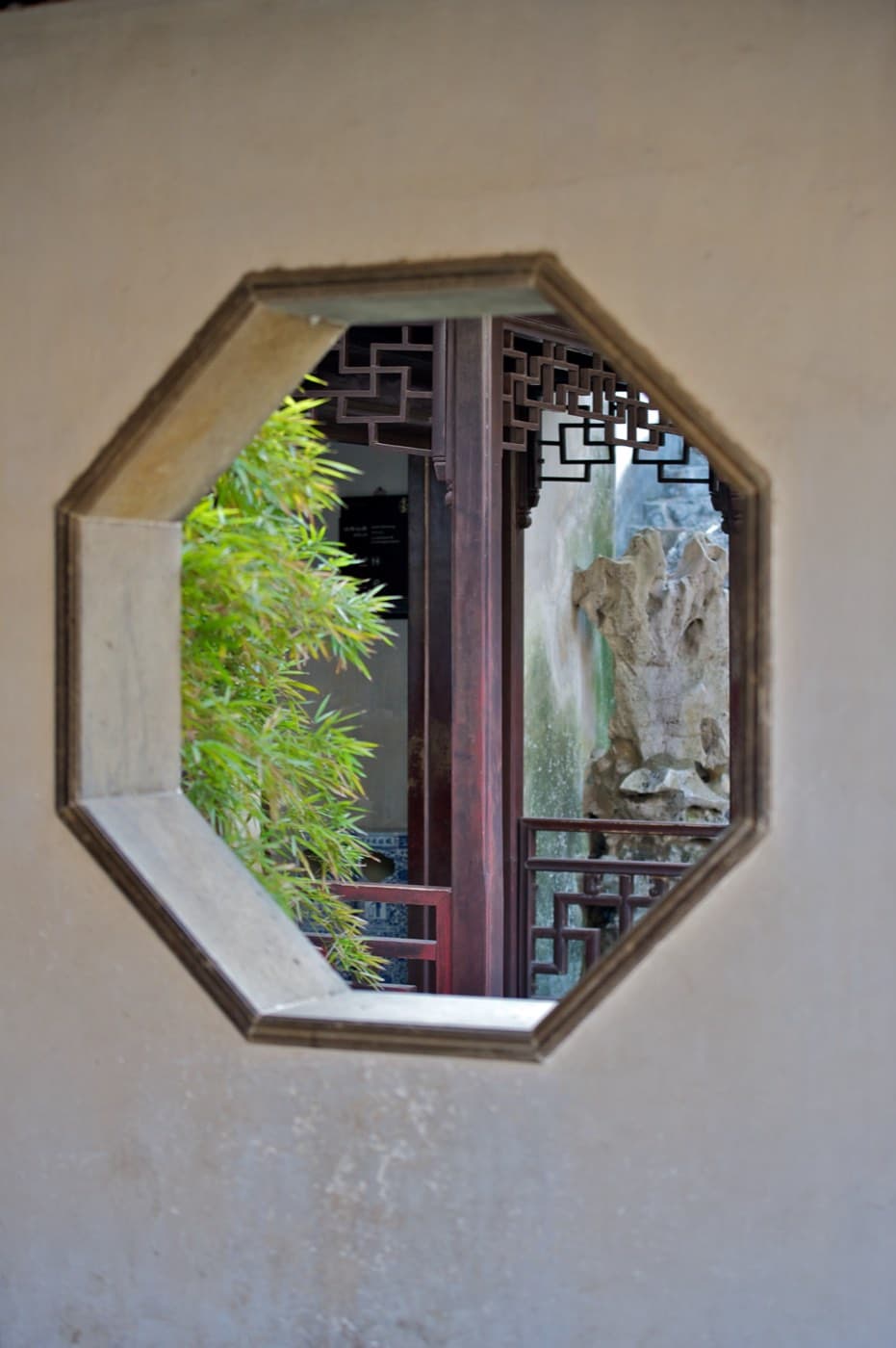 Windows and doorways are not background details; they are tools for composing the view.