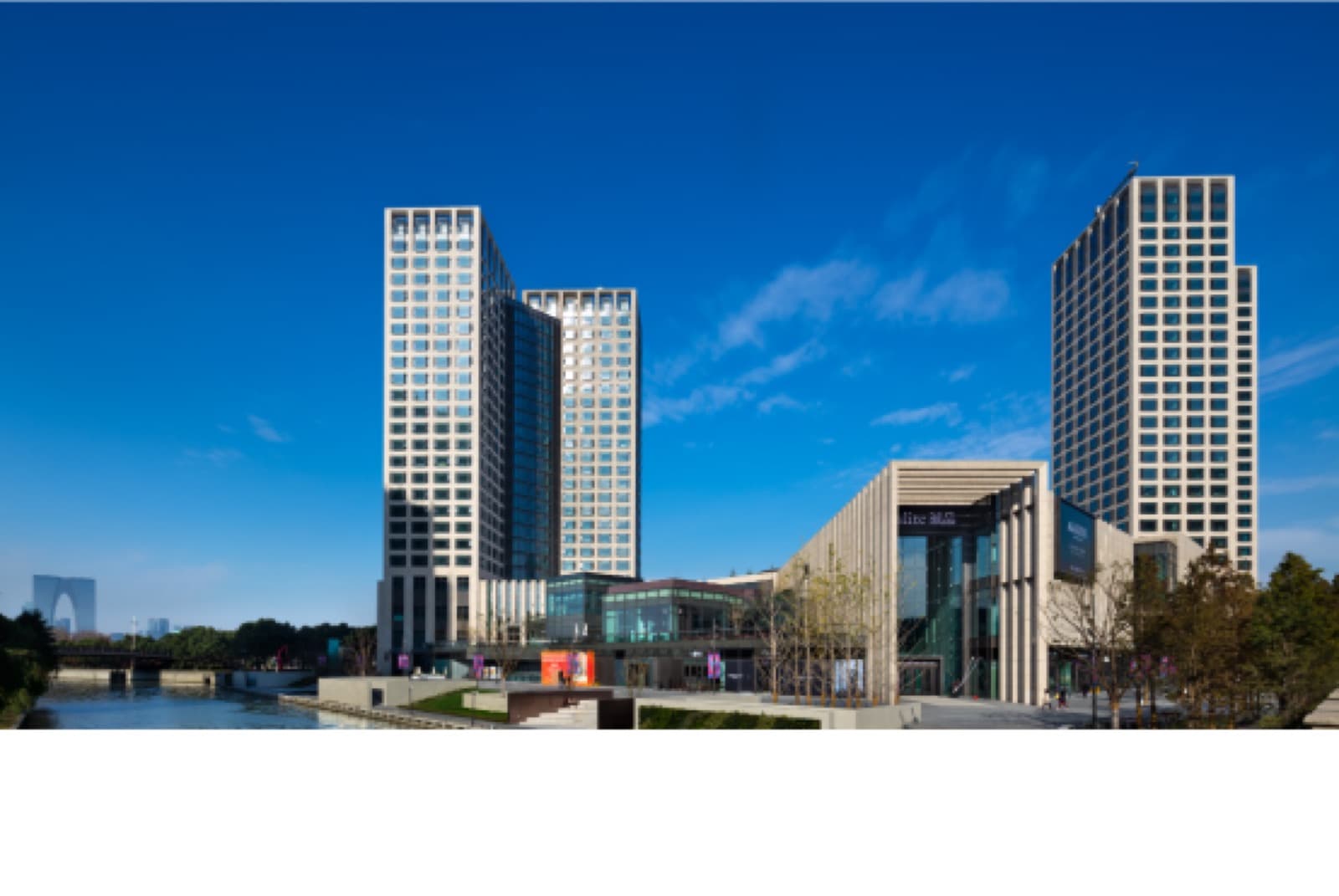 Eslite helps make Jinji Lake feel like a lived modern district, not just a skyline viewpoint.