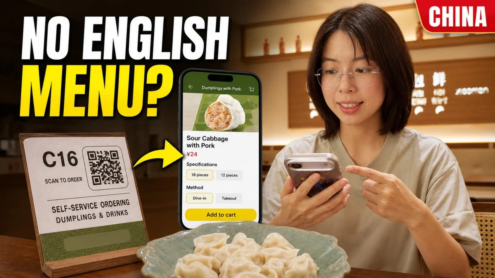Cover: How to order when there’s no English menu
