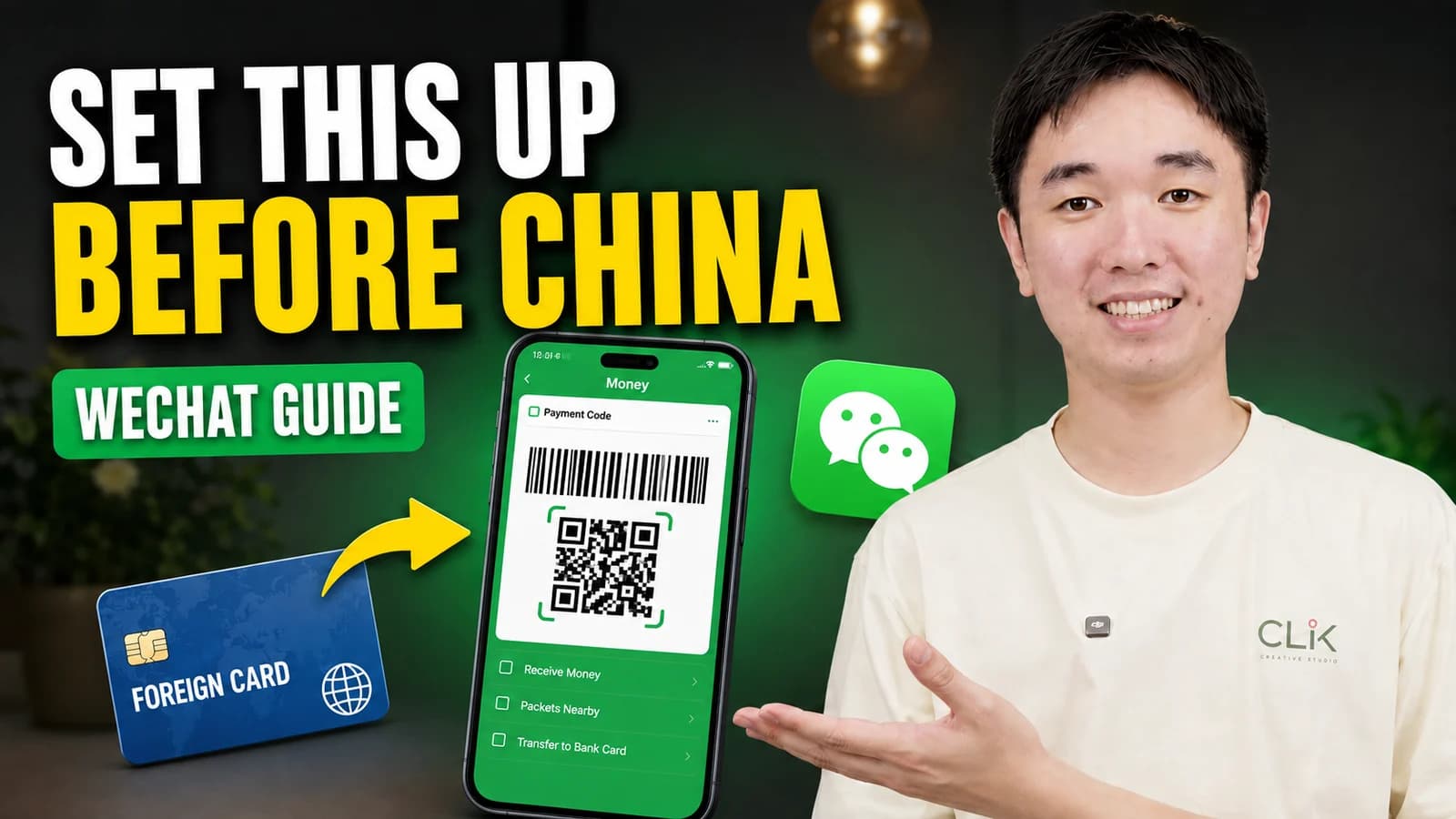 Cover: Set up WeChat before you arrive in China